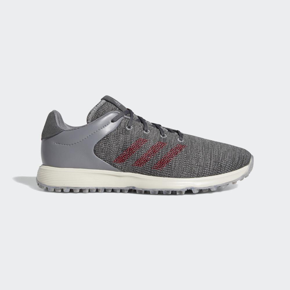 Adidas Men's S2G Golf Shoes Grey/Burgundy/Grey Ireland EF0690